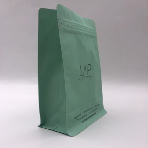 Eight-sided sealed coffee packaging bag