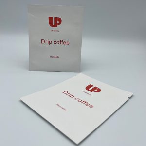 SGL Packaging Three Side Seal Coffee Kraft Paper Bags with Aluminum Foil Lining