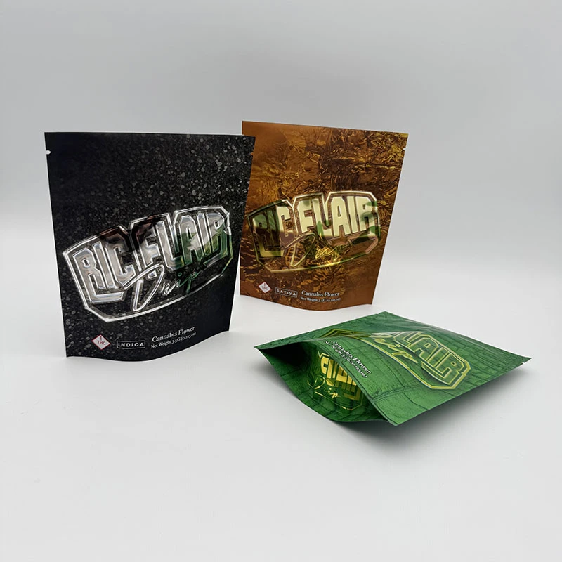 Custom CBD Tobacco Packaging Bags | High-Barrier Mylar Zipper Bags