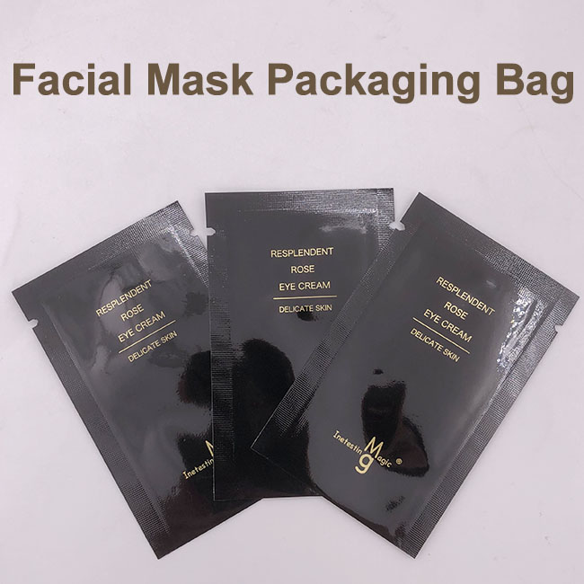 Facial mask packaging bag