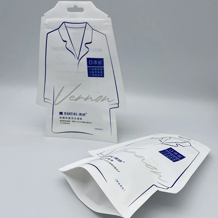 Custom Shaped Clothing Packaging Pouches