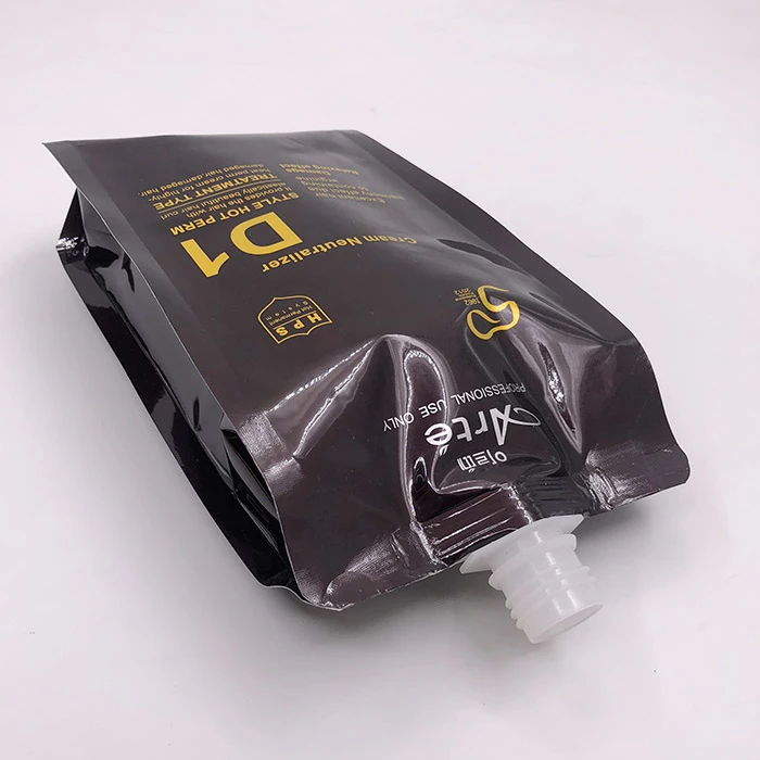 Four-sided sealed spout pouches are engineered for applications where durability and product protection are essential. Unlike standard stand-up pouches, this design provides reinforced sealing on all four edges, making the bag stronger and more reliable for liquids, gels, and semi-solids. Material: PET/NY/PE, PET/AL/PE, or custom multi-layer laminations Capacity: 100ml – 5L (customizable) Features: Four-edge sealing for maximum strength, leak-proof spout, flexible design Printing: Custom logo, full-color graphics, glossy or matte finish Applications: Beverages, sauces, condiments, cosmetic creams, detergents, industrial liquids As a trusted spout pouch manufacturer and supplier, we provide custom printed four-sided sealed spout bags for both small and large-volume orders. Available in wholesale and bulk supply, our pouches meet international food and packaging safety standards, making them a reliable choice for global brands.