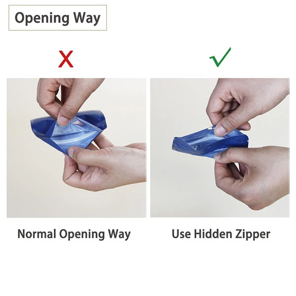 How to Properly Open Child-Resistant Zipper Bags