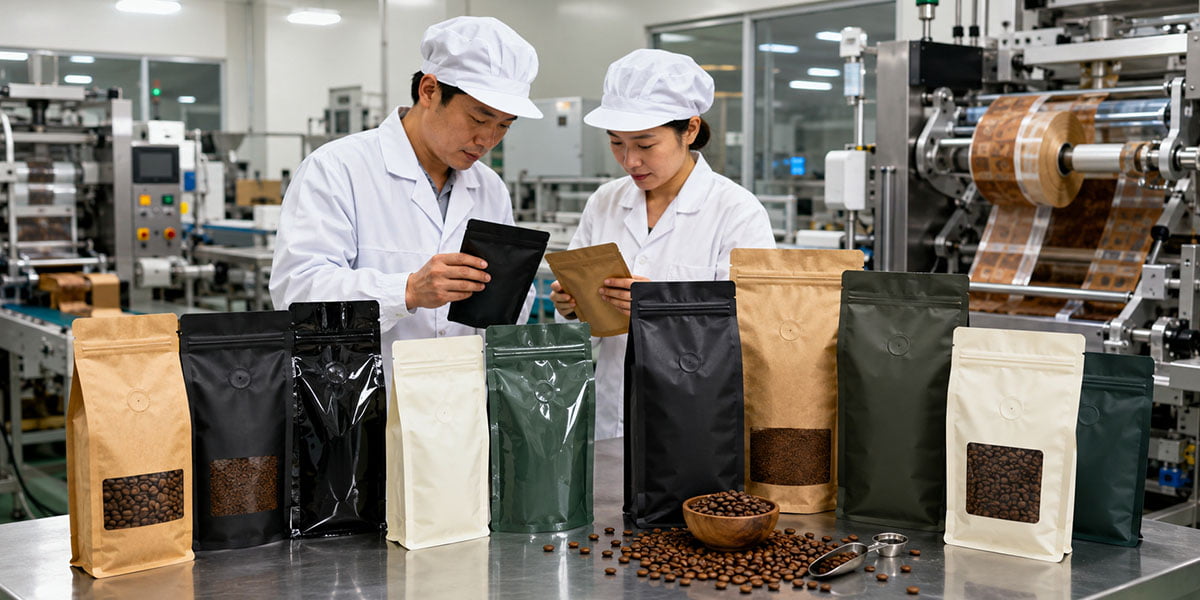 Premium coffee packaging bag solutions