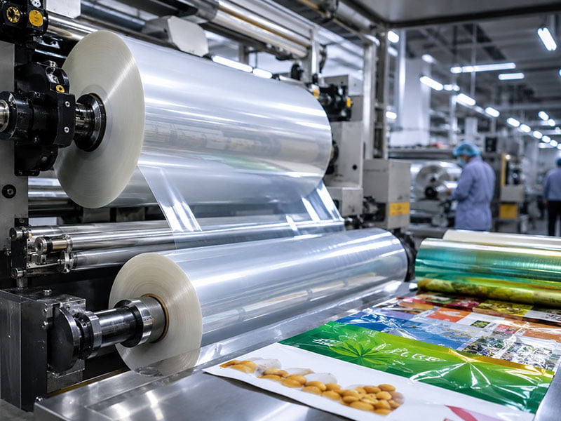 Outer Layer PET BOPP Flexible Packaging Material