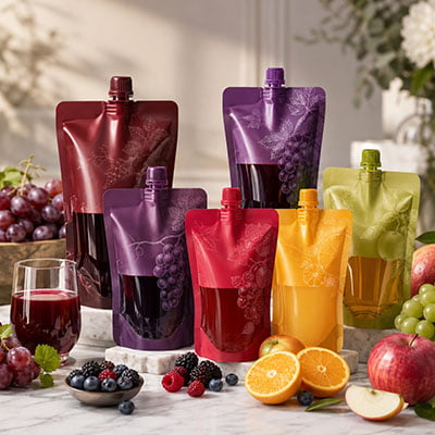 Wine and Juice Pouches