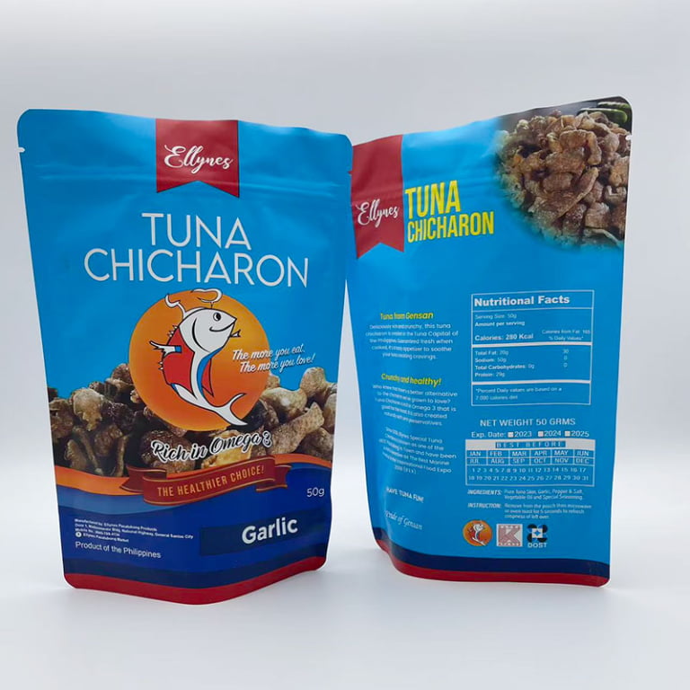 Custom Snack Packaging Bag | Food Packaging Pouch Factory Custom Stand Up Zipper Bag