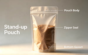 Zipper Stand Up Pouches Manufacturer | Resealable Flexible Packaging Solutions