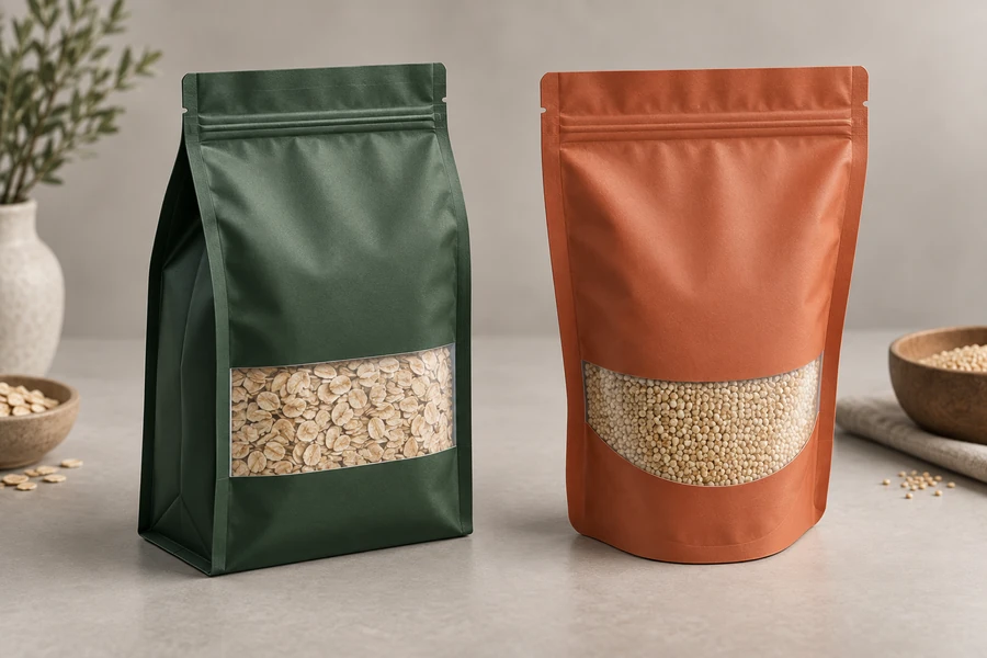 What Are the Key Differences Between Flat Bottom Pouches and Stand-Up Pouches? 1 What Are the Key Differences Between Flat Bottom Pouches and Stand-Up Pouches?